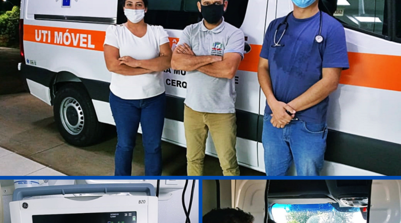 O usuário da Saúde foi levado, em tratamento intensivo, para o CEONC em Cascavel, no Paraná.